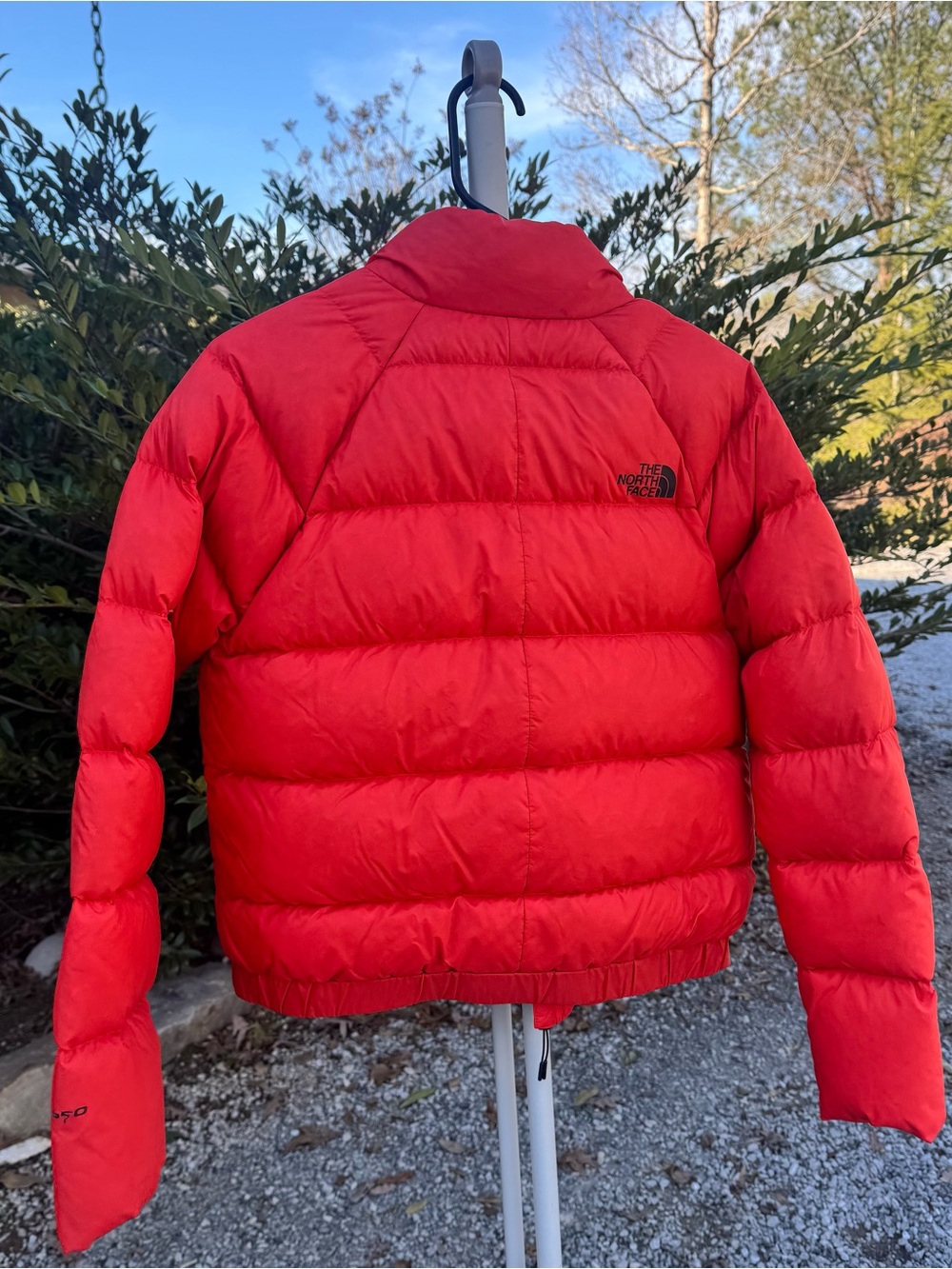The North Face Red Down Puffer Jacket - Picture 2 of 3